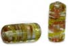 Pipe Gold Stone Beads - click here for large view